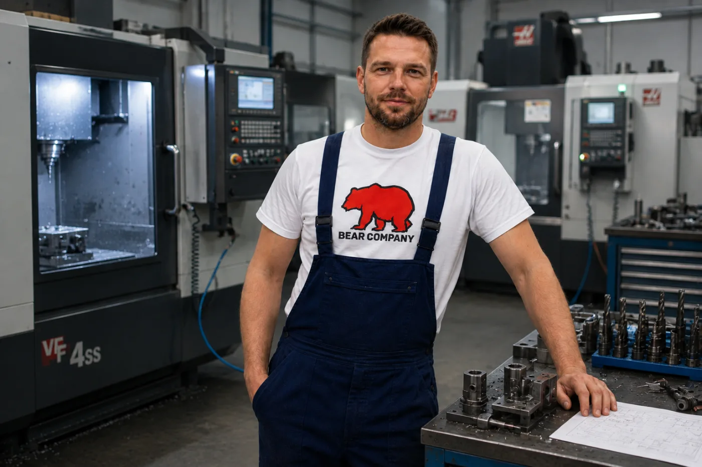 CNC obrábač kovov
